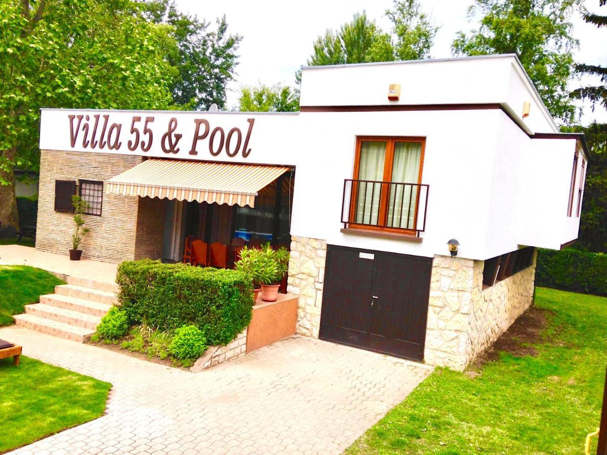 Villa 55 & Pool - Siofok Ngoại thất bức ảnh