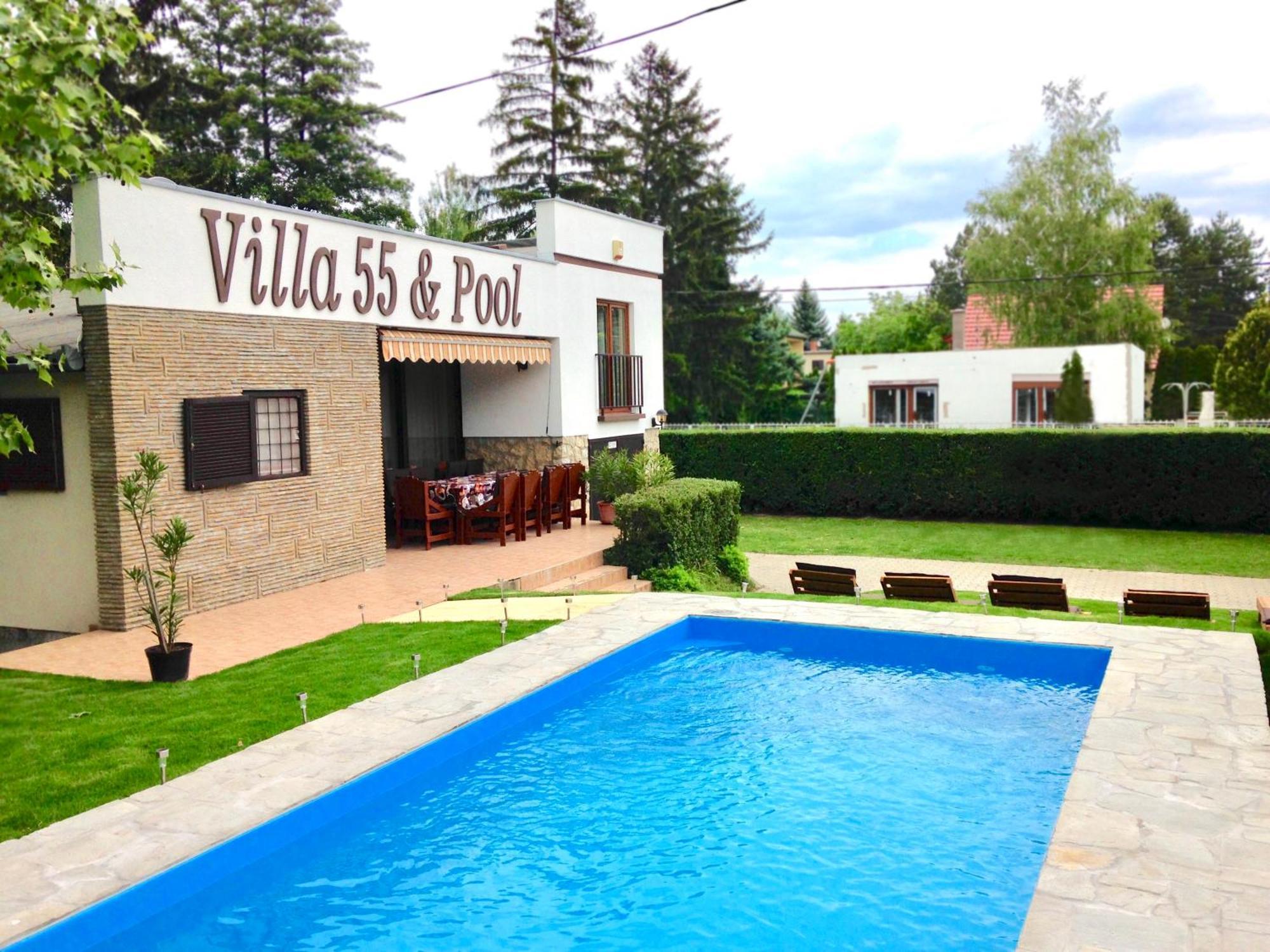 Villa 55 & Pool - Siofok Ngoại thất bức ảnh